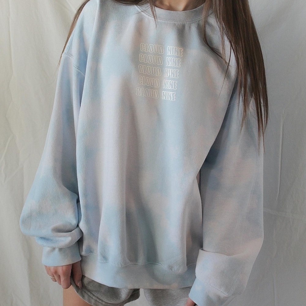opal moon cloud 9 sweatshirt :)